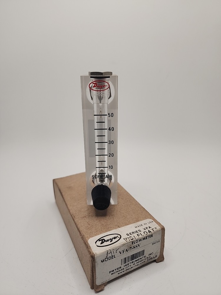 Dwyer VFA-7-SSV Visi-Float Flow Meter