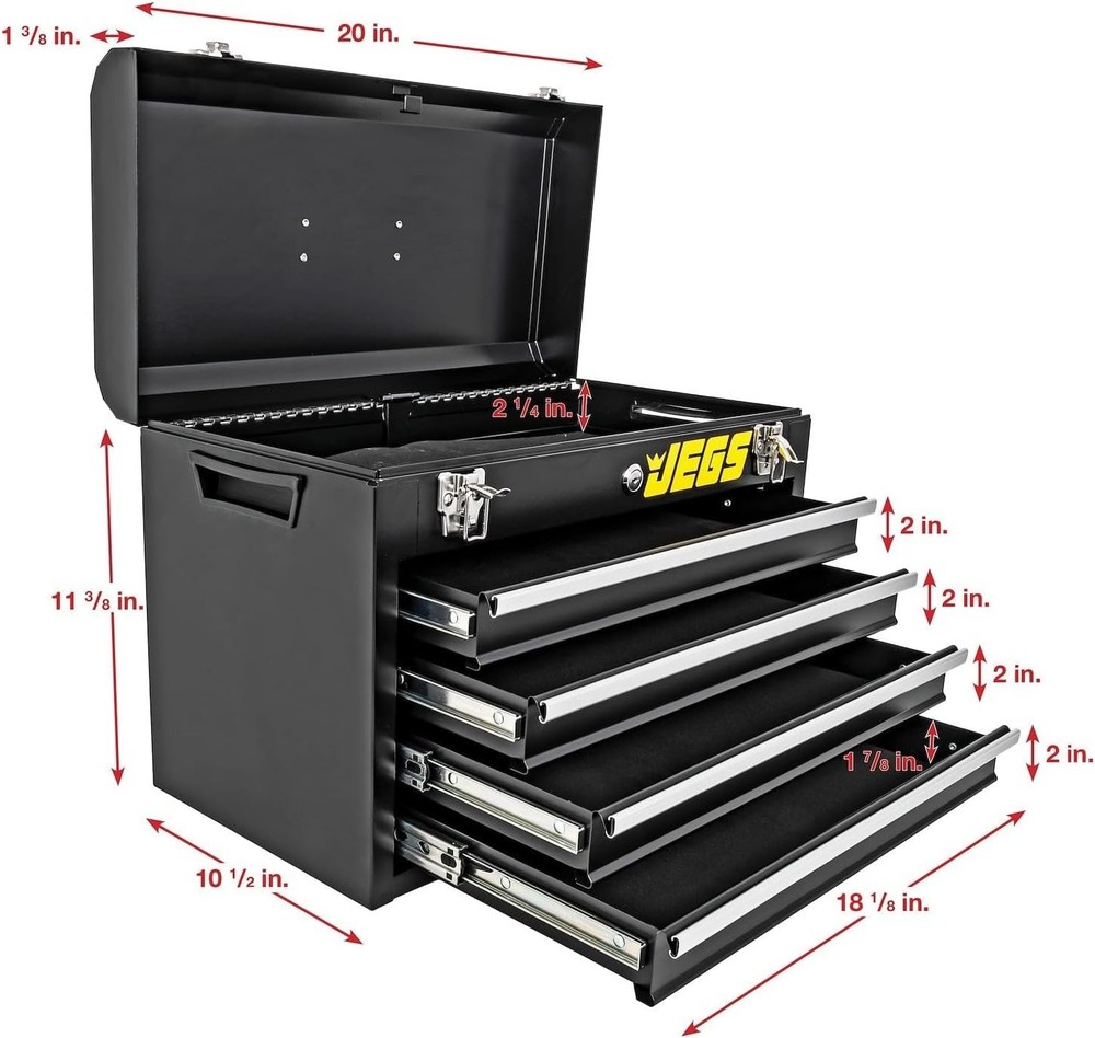 4-Drawer Mechanic's Tool Box