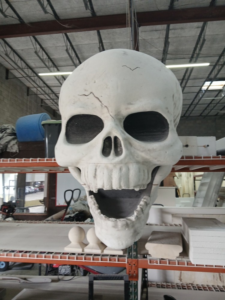 Skull head custom made