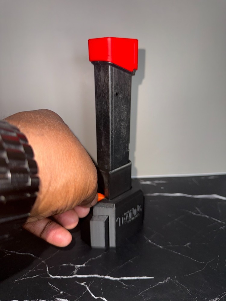 Double Stack Magazine Speed Loader w/ Single Stack Adapter