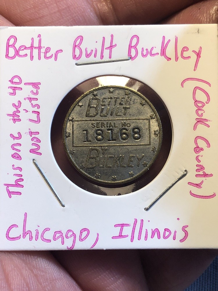 Gaming Token - Better Built Buckley - Chicago, Illinois