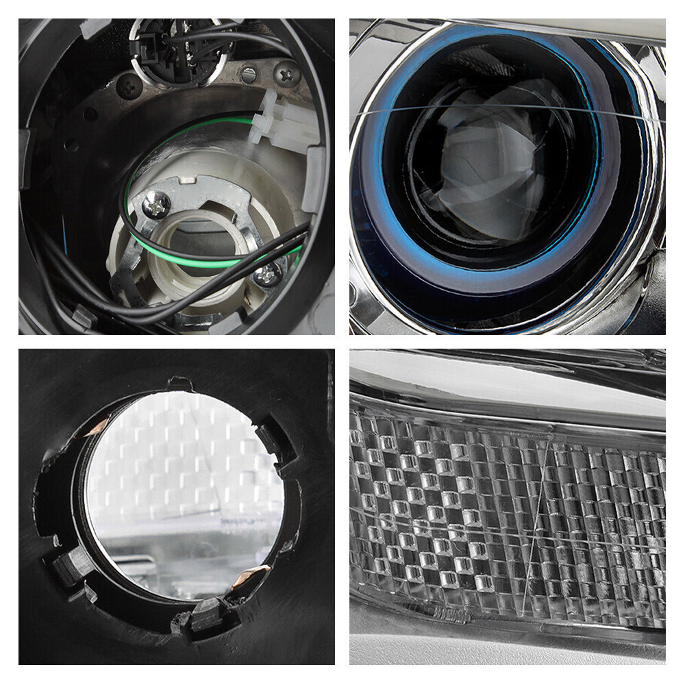 For 2014-2017 Buick Regal Halogen Headlight w/Bulb Chrome Right Passenger Side