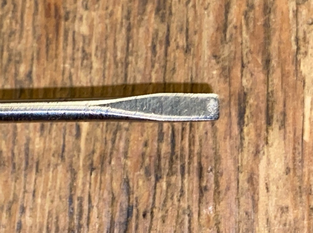 SNAP-ON TOOLS USA ELECTRONICS PRECISION TIP SCREWDRIVER 1/8" SSDE44B OLD TOOLS