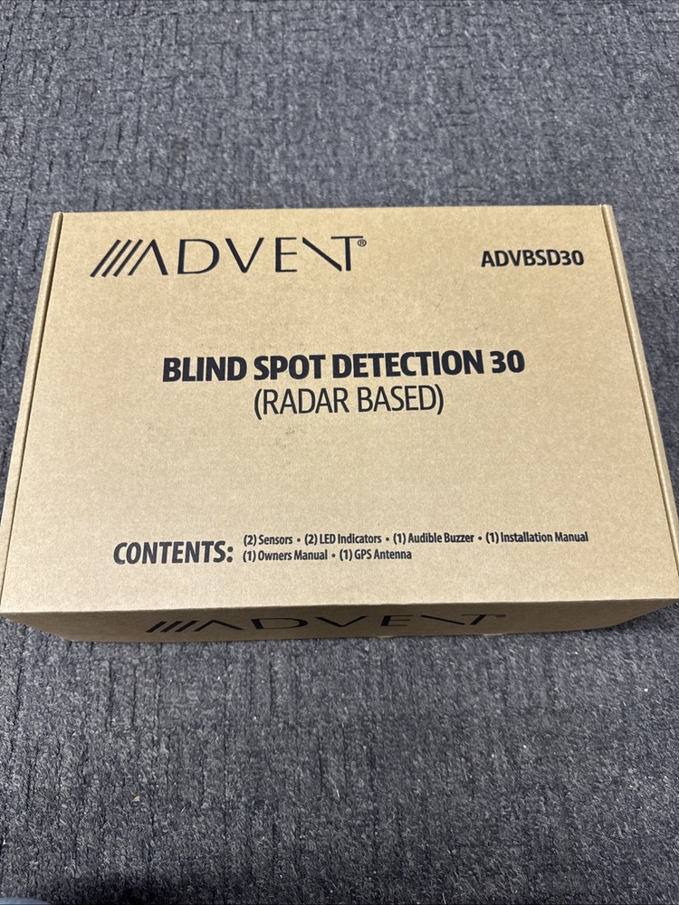Advent ADVBSD30 Radar Based Blind Spot System w/ Speed Control Overtake Alert