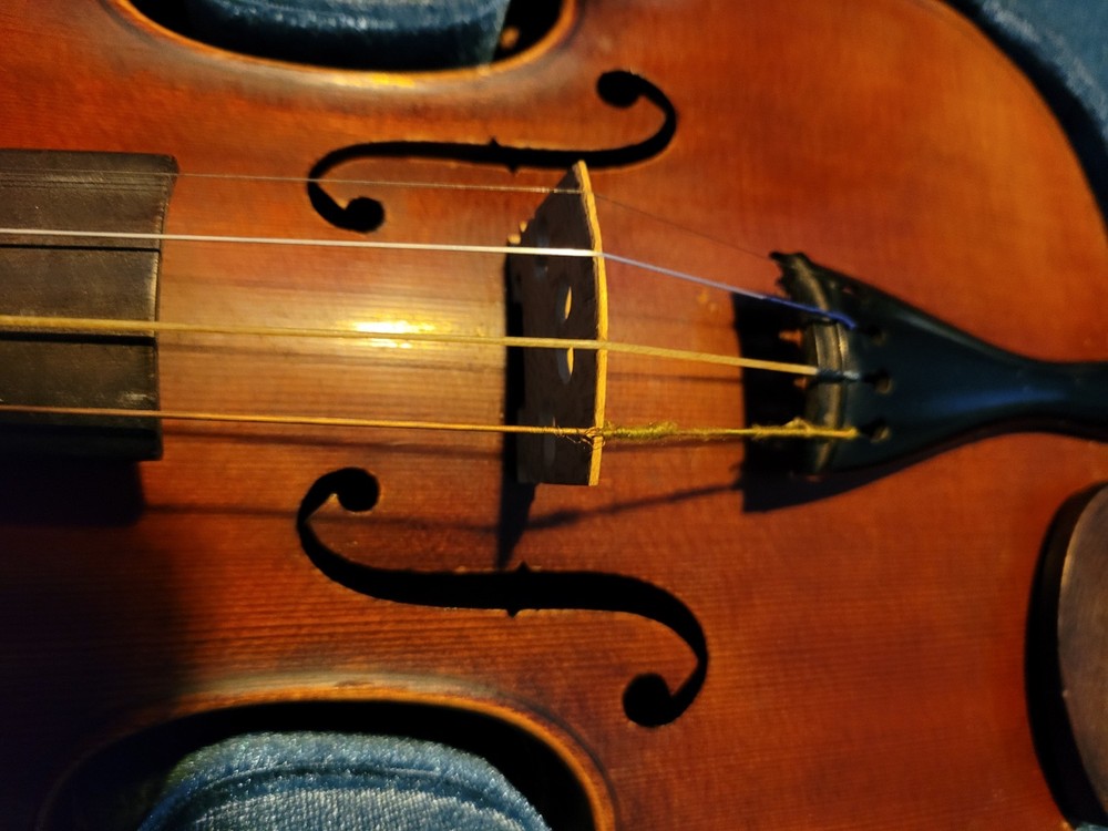 Antique 4/4 Violin Stradivarius Copy Germany "Professional ' Model ,Bow & Case