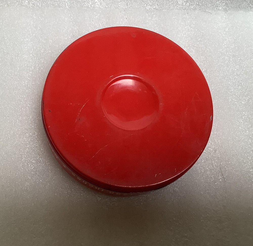 Permacel Permanent Mending Tape Empty Advertising Tin