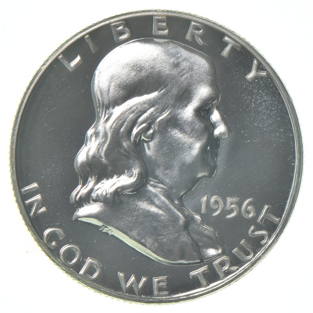 1956 Proof Franklin Half Dollar
