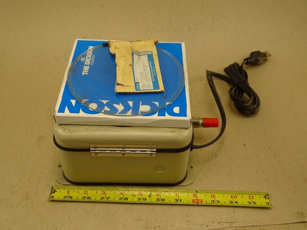 Dickson Chart Recorder w/ Chart Paper , AC-313-603-0