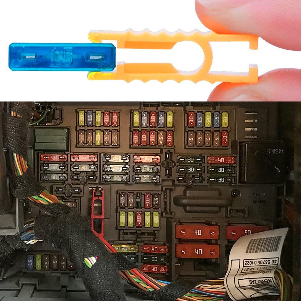 MuHize Low Profile Mini Fuse Kit - 140-Piece Blade...