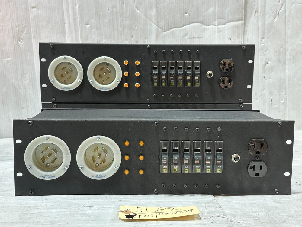CUSTOM 20A POWER DISTRO RACK PACK PANEL #5162 (One) THS