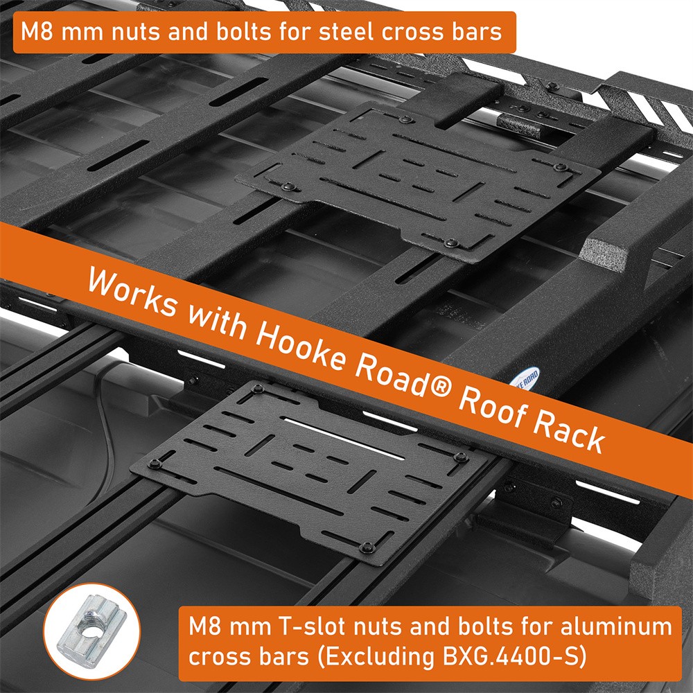 Roof Rack Accessory Mounting Panel Luggage Rack Mount Bracket For Fuel Container