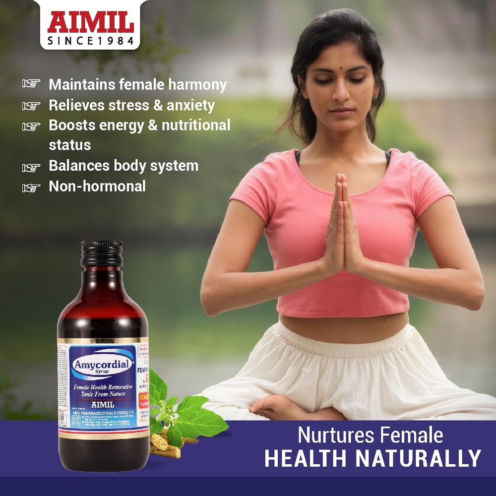 Aimil Amycordial Syrup 200 Ml