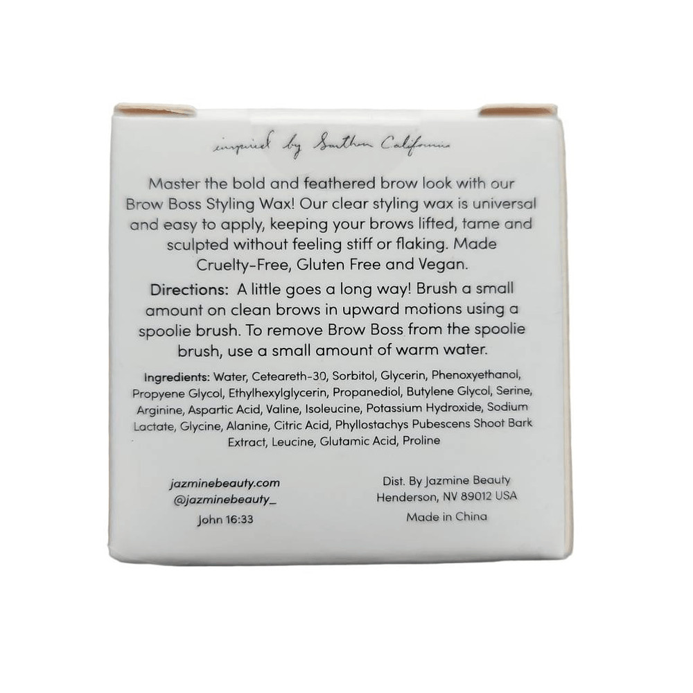 Jasmine Beauty Brow Boss Styling Wax Mini