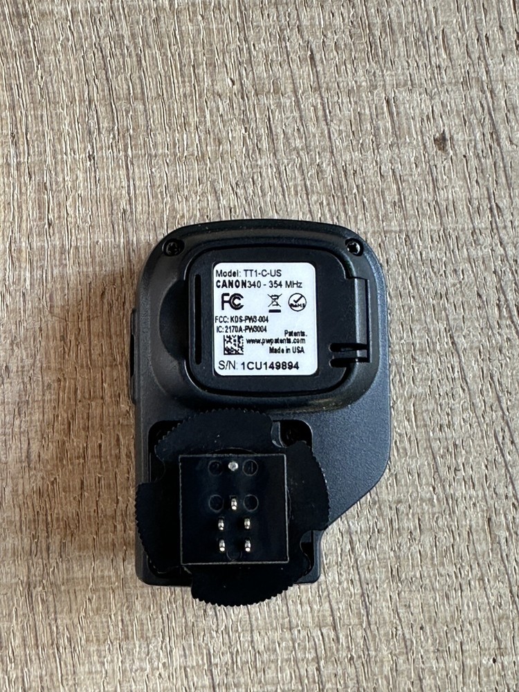 Pocketwizard Mini TT1 Pocket Wizard Transmitter ControlTL Canon Digital Camera