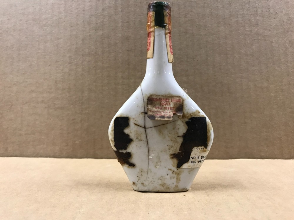 Vintage Munich, Germany Empty Porcelain Mini Bottle