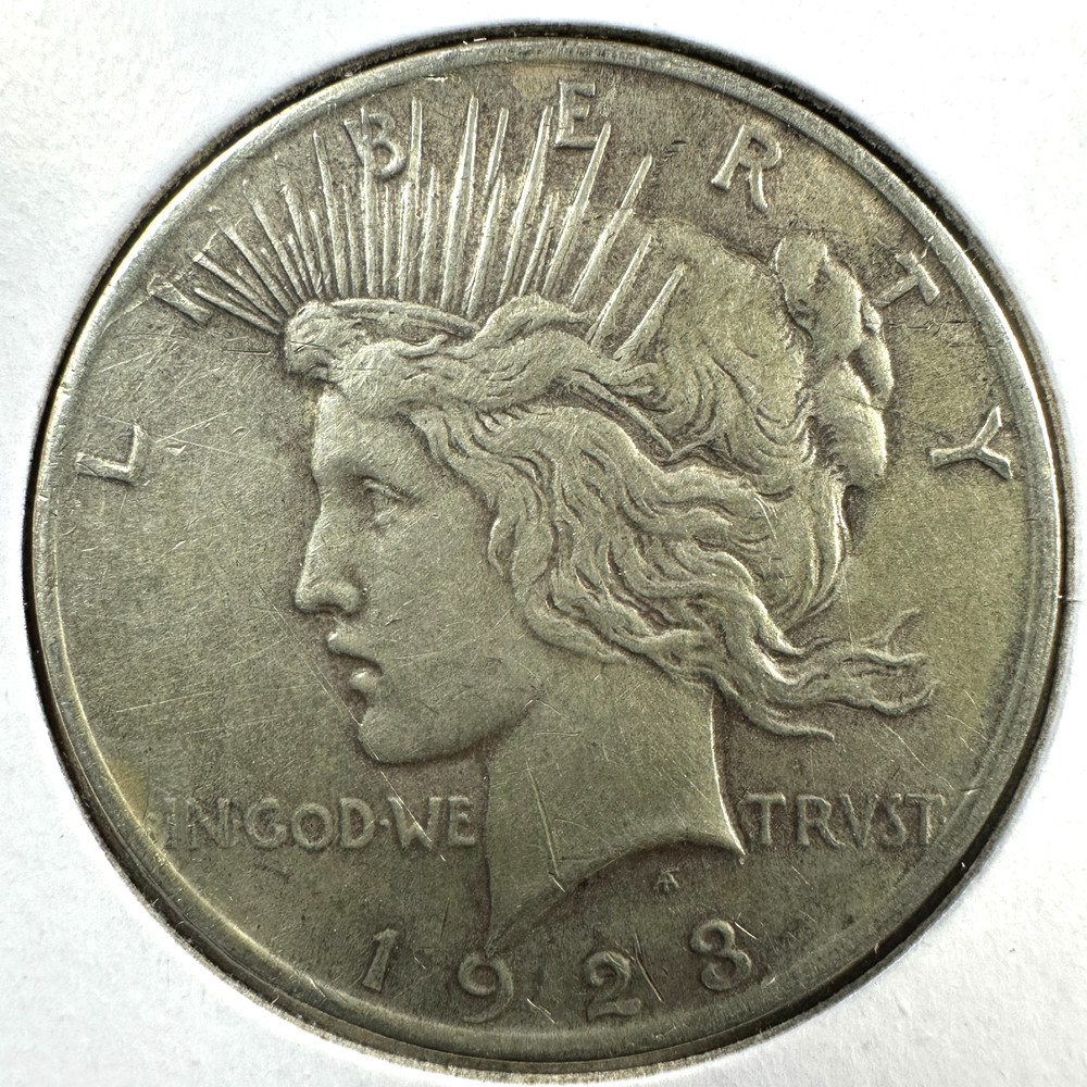 1923 $1 Silver Peace Dollar (89384)