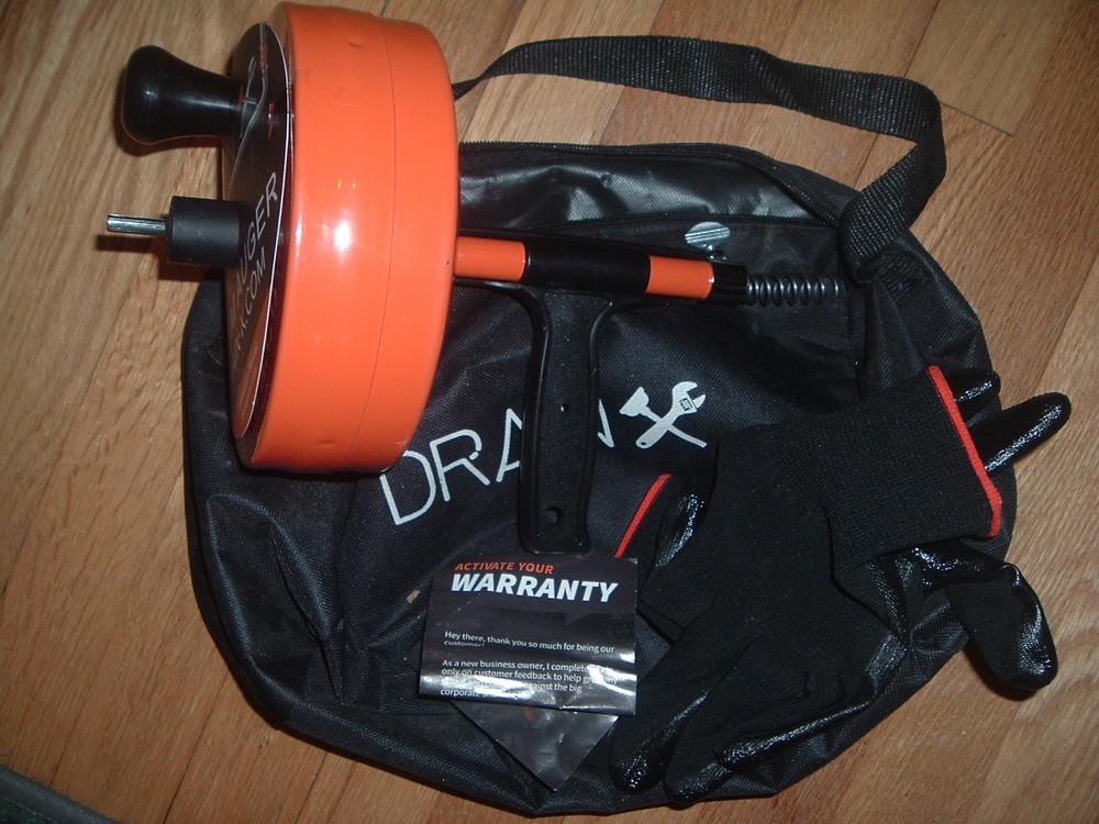 Drain X Drum Auger orange