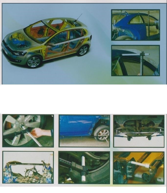 2D MEASURING SYSTEM AUTO BODY FRAME MACHINE TRAM GAUGE PERFECT SOLUTION