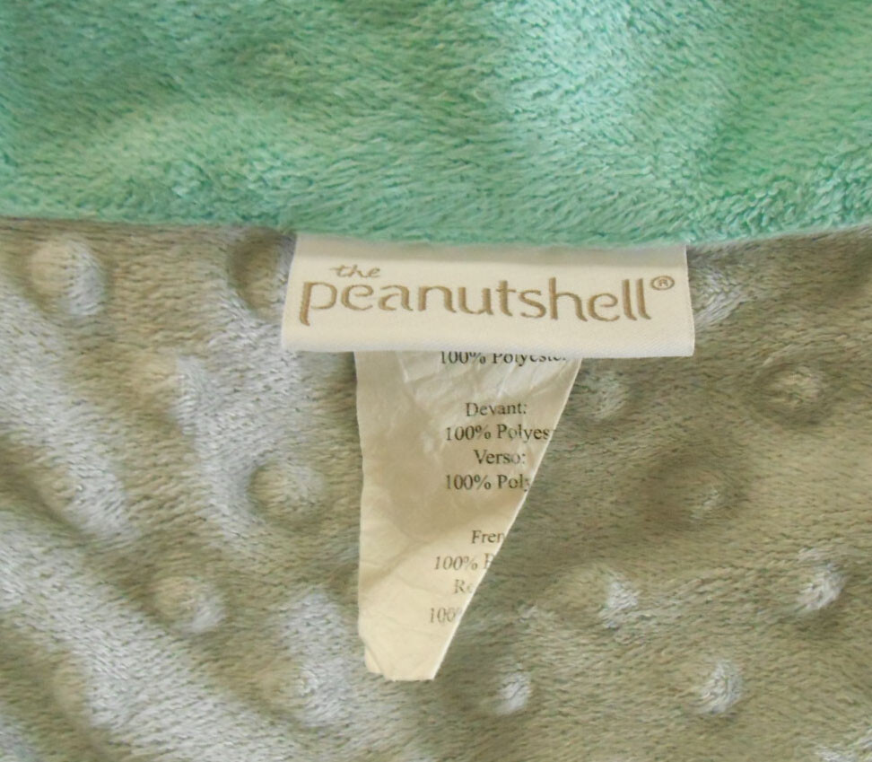 The Peanutshell Patchwork Minky Dot Baby Blanket