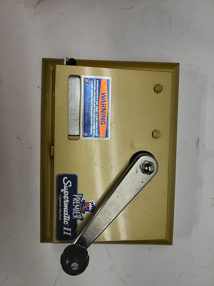 Premier Supermatic II Cigarette Roller Maker Machine Vintage