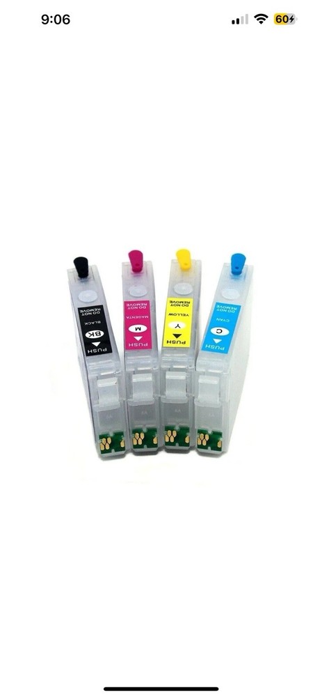 Empty Refillable Sublimation Ink Cartridges 232 Compatible with Epson WF-2950