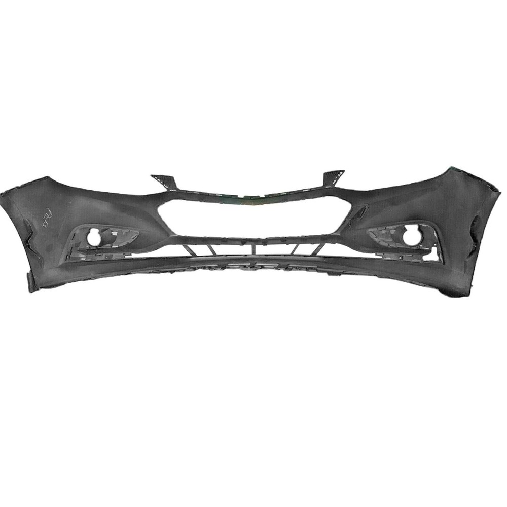 Primered Front Bumper/Rear Cover Replacement for 2016- 2018