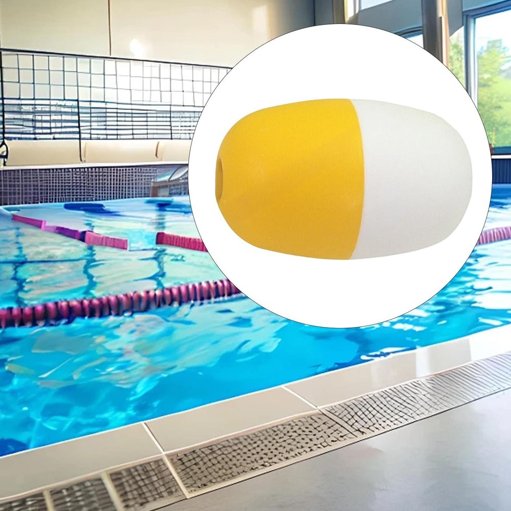 Pool Rope Float Pool Secure Divider Rope Ball 2.76inchx4.25inch