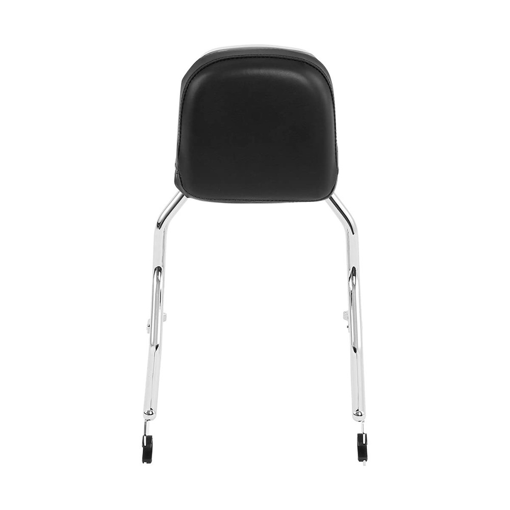 Quick-Release Sissy Bar w Backrest Pad for Softail 18-Later Chrome
