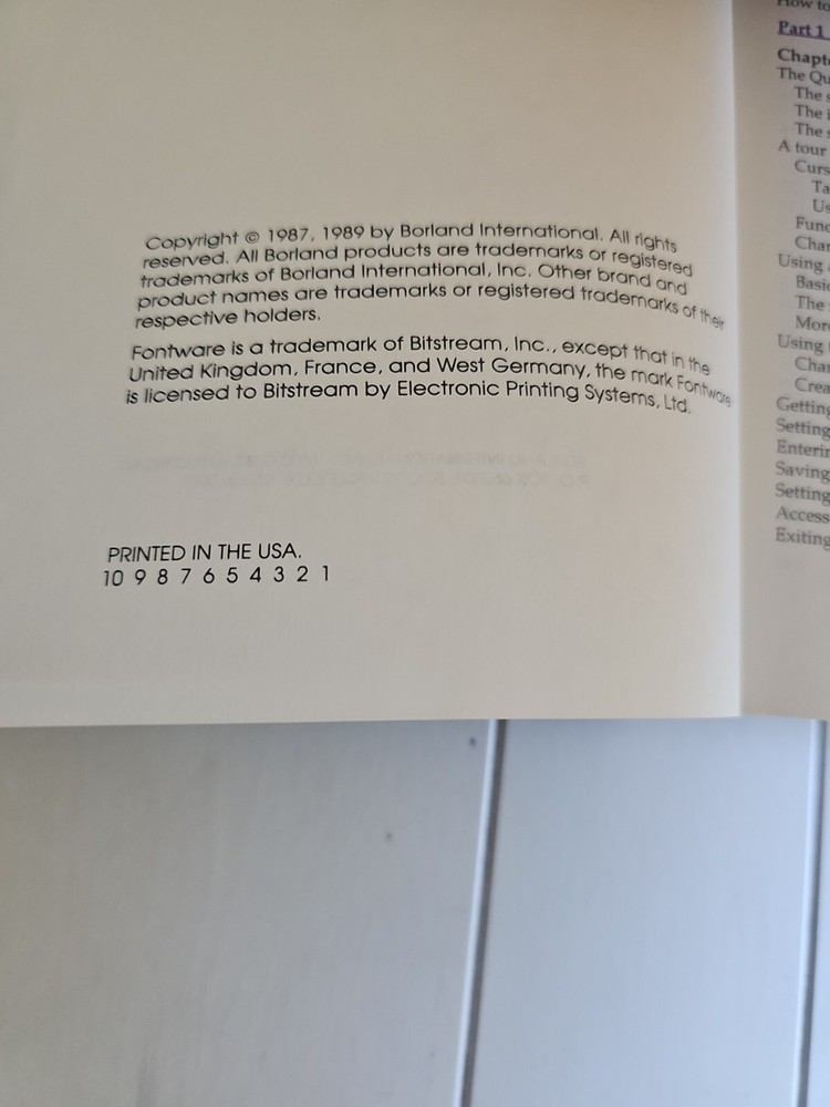 Quattro Spreadsheet User's Guide Etc. 1987 8 Disc's 4 Rare Vtg Computer Software