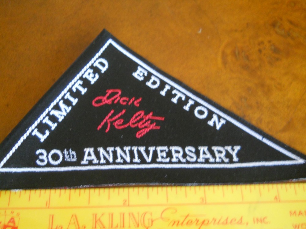 KELTY 30TH ANNIVERSARY "DICK KELTY" TRIANGLE PATCH (NEW WITHOUT TAGS)
