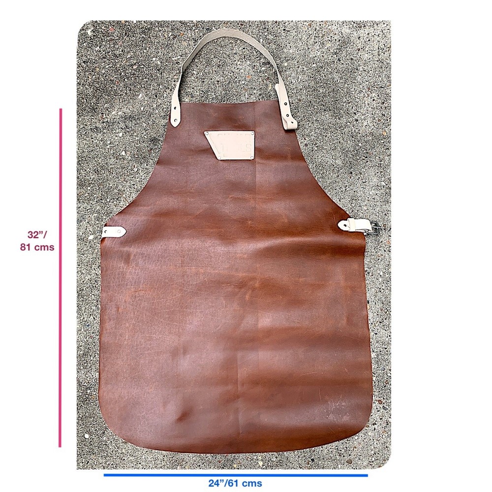Guitar Luthier Leather Apron - LLA-2