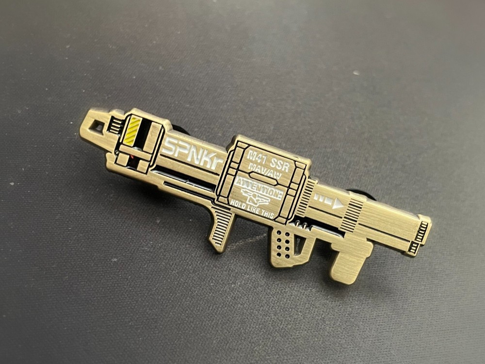 Halo Rocket Launcher Metal Enamel Pin