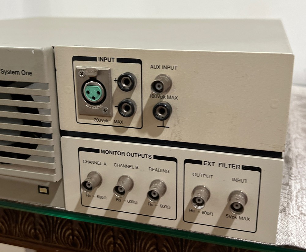 Audio Precision SYSTEM ONE A Version