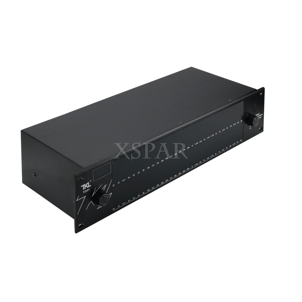TKL T2531 Professional Graphic Equalizer Processor Two 31-Band Spectrum Display