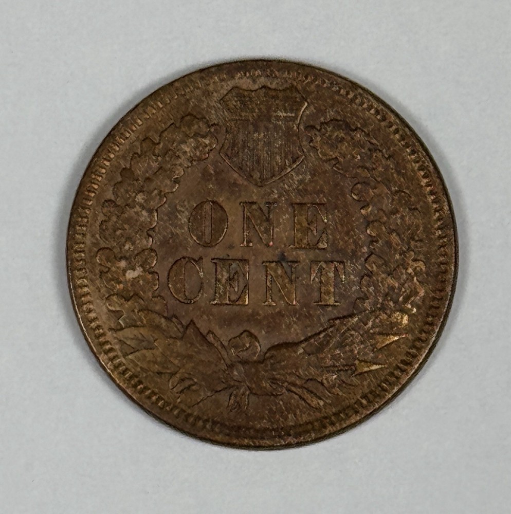 1874 INDIAN HEAD CENT XF