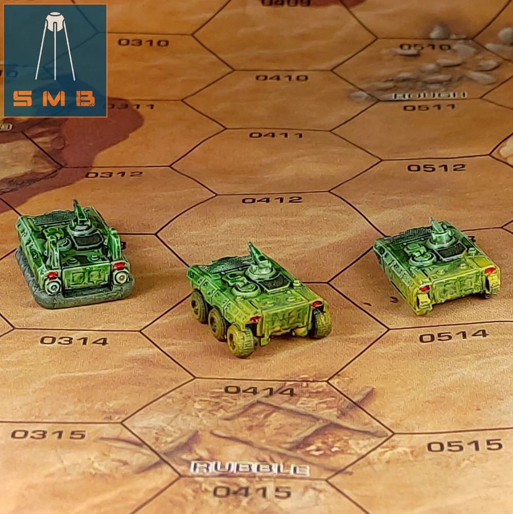 APCS x3 - Alternate Battletech Model - By Sir Mortimer Bombito