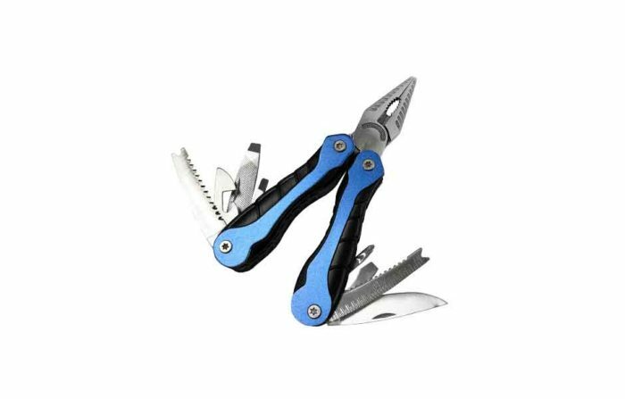 AccuSharp ParaForce Multi-Tool Blue Aluminum Handle Stainless Tools Incluided