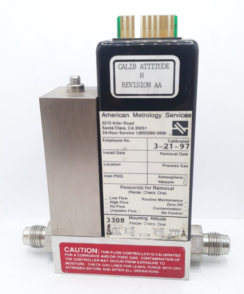 Unit UFC-1100 Mass Flow Controller Range 2 SLPM Gas NH3