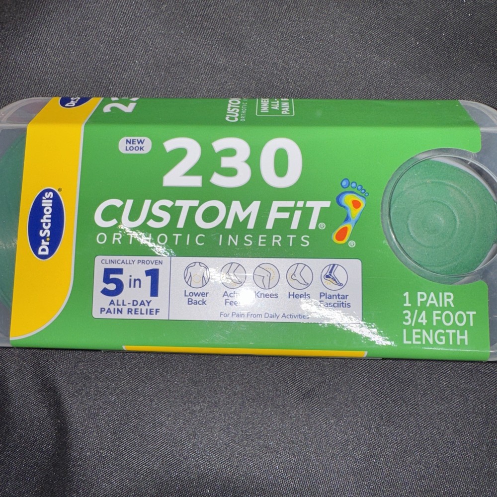 Dr. Scholl's CF230 Custom Fit Orthotic Inserts