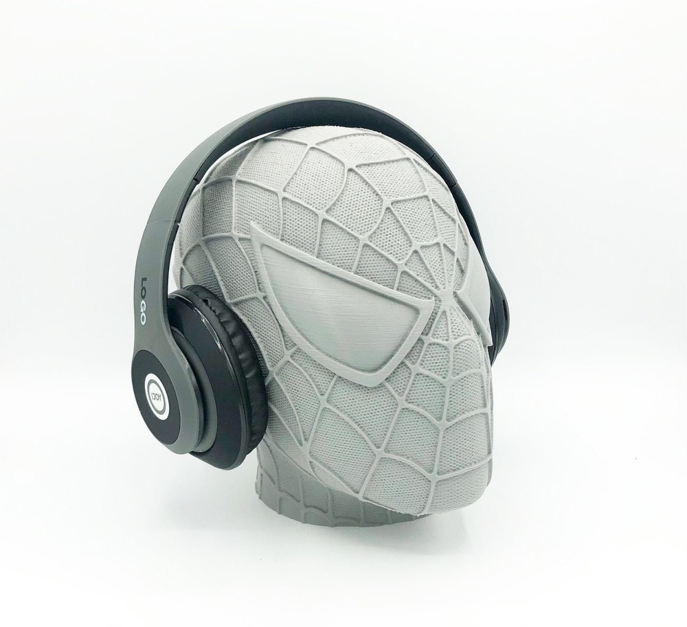 Spider-Man Headphone Head - 3D Printed Headphone Stand Bust