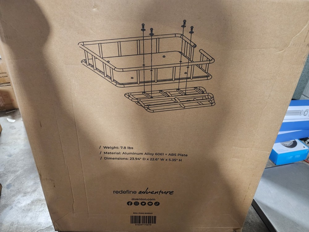 Aventon Rear Rack Basket - Abound SR / Abound LR
