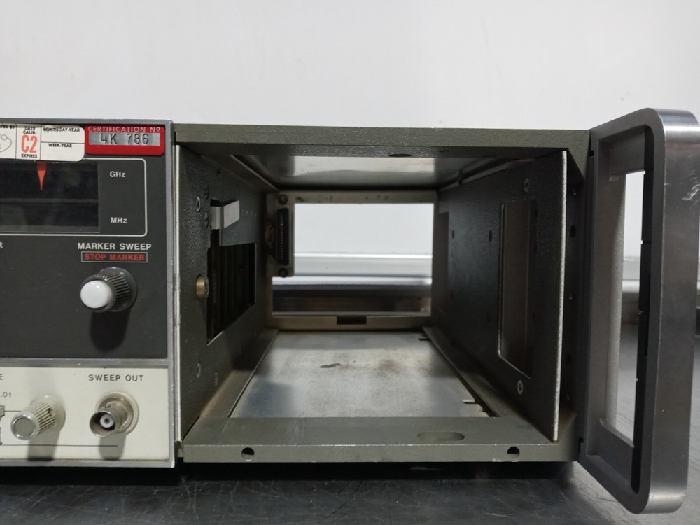 HP 8620C | Sweep Oscillator Main Frame, Untested