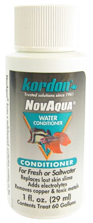 Aquarium, Kordon NovAqua Water Conditioner (1 oz)