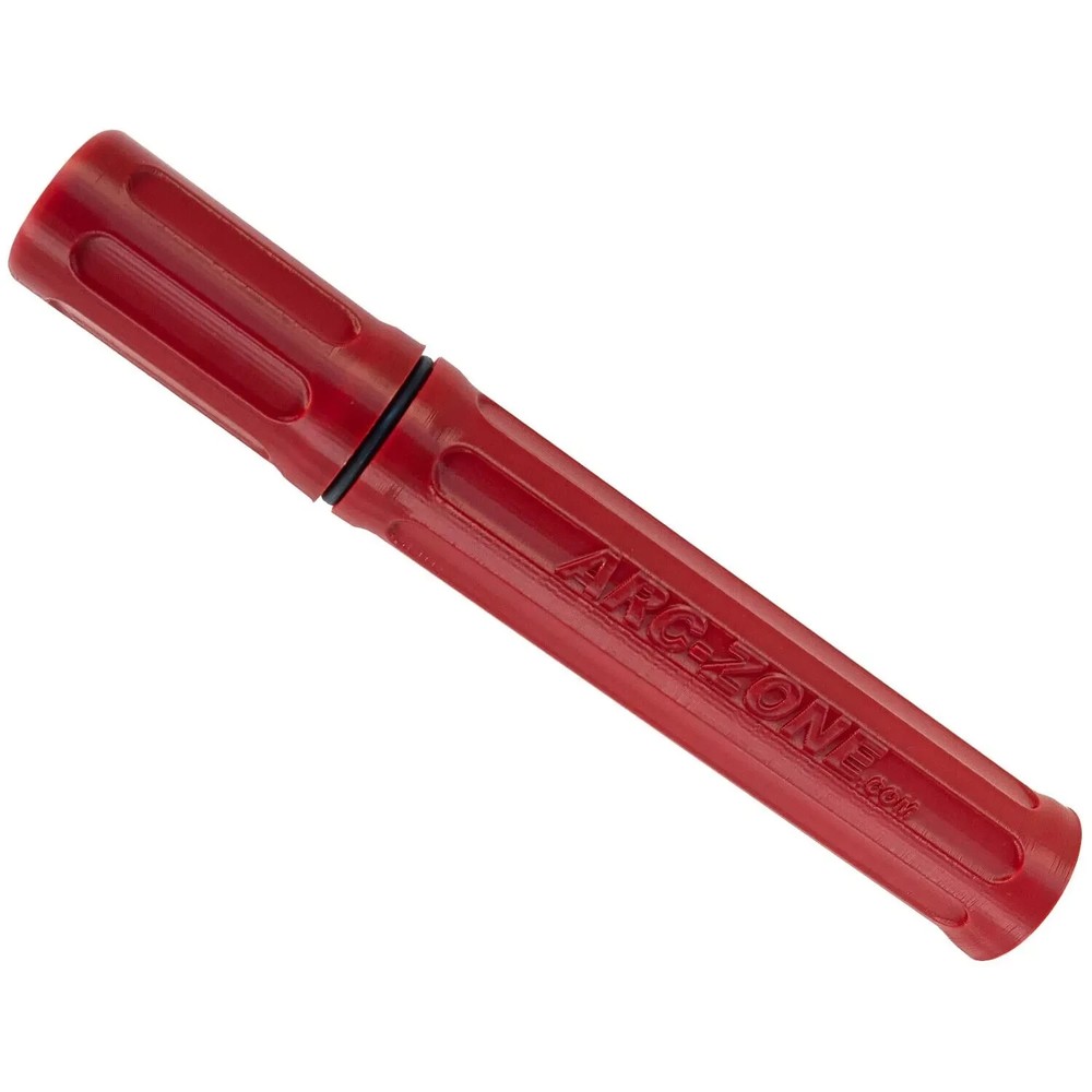 Arc-Saber Tungsten Electrode Storage Solution with Magnetic Base 8" Red
