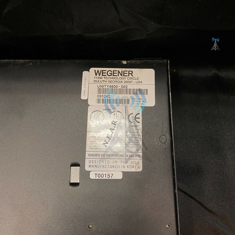 Wegener, Unity4600-002, Digital Media Receiver/Decoder *RH011020