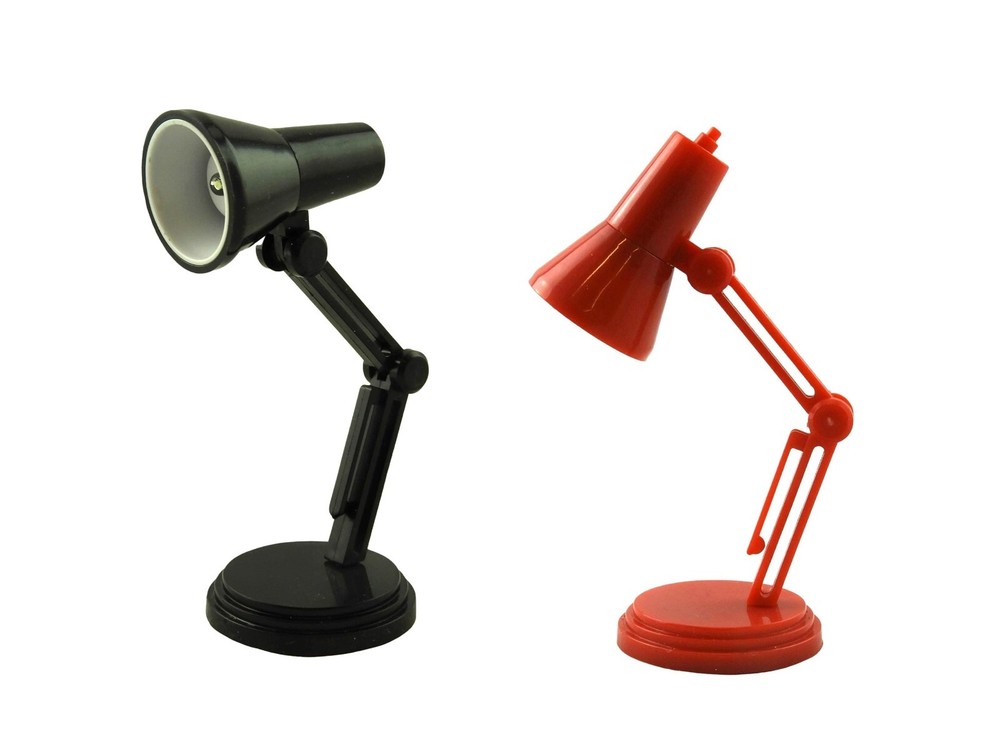 Pack of 2 LED Multi-functional Book Clip Night Lights - Adjustable Portable