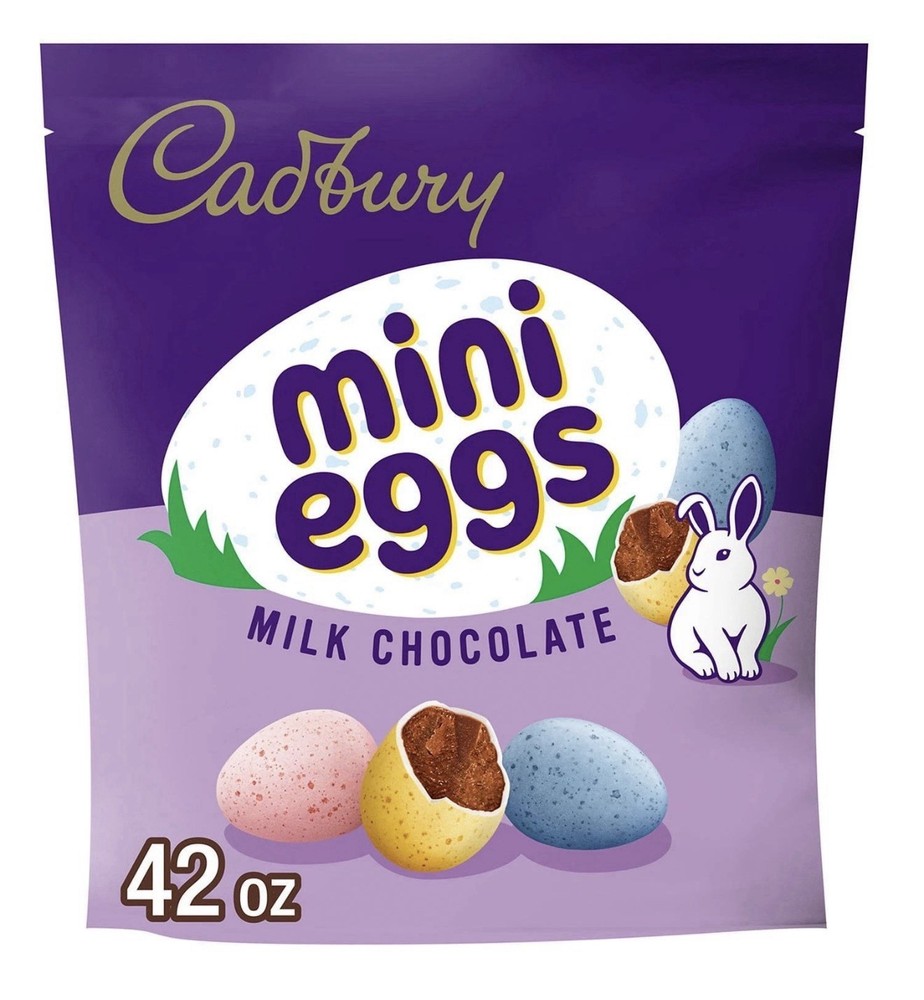 CADBURY MINI EGGS Easter Milk Chocolate Candy, 42 oz.