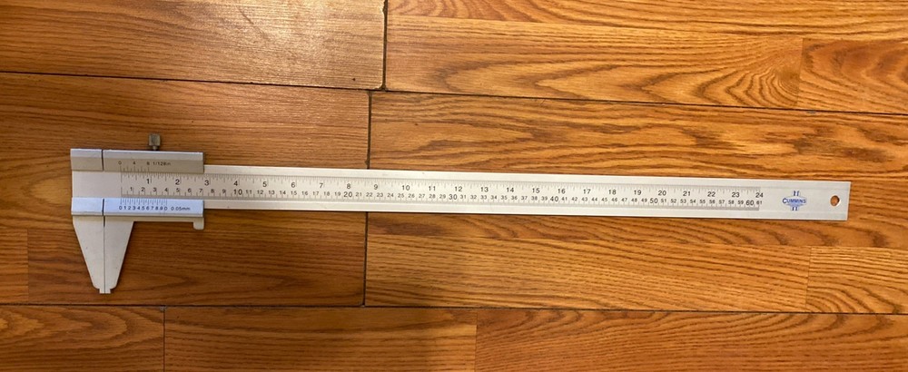 24 Inch Cummins Industrial Tools Vernier Caliper