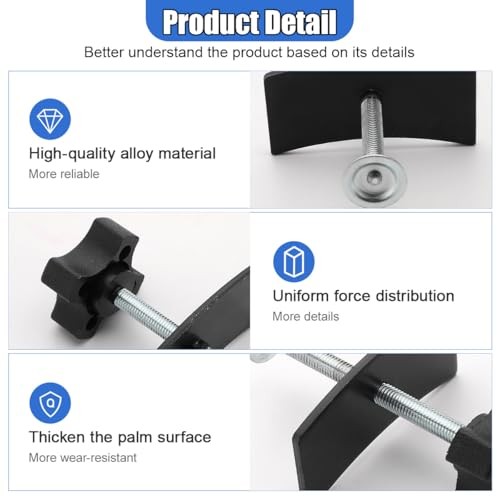 Brake Caliper Compression Tool, Heavy Duty Brake Pad Spreader Tool, 360 Degree