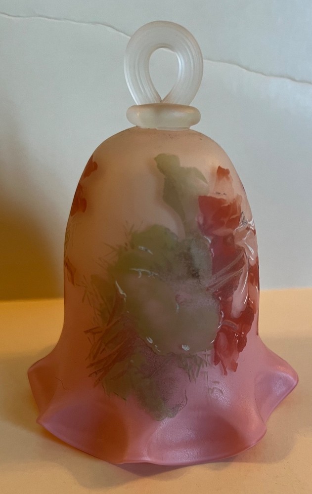 Murano Glass 5 Inch Painted Bell